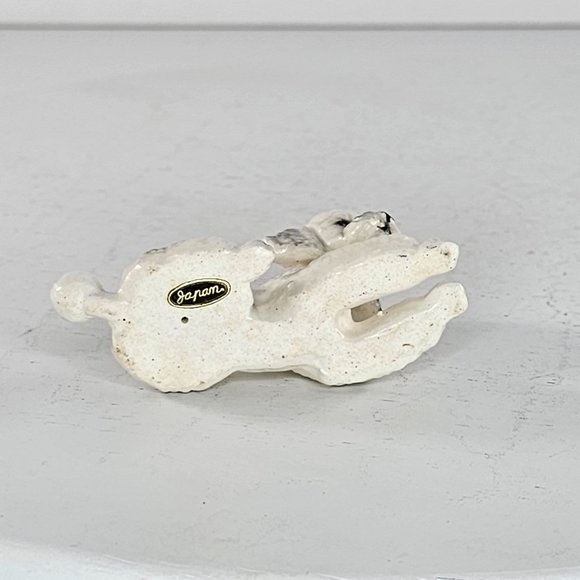 Vintage Josef Originals Miniature Poodle Figurine Dog Lying Down - Picture 6 of 6